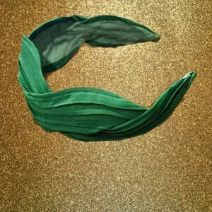 Universal Threads Structured Green Wave Hairband